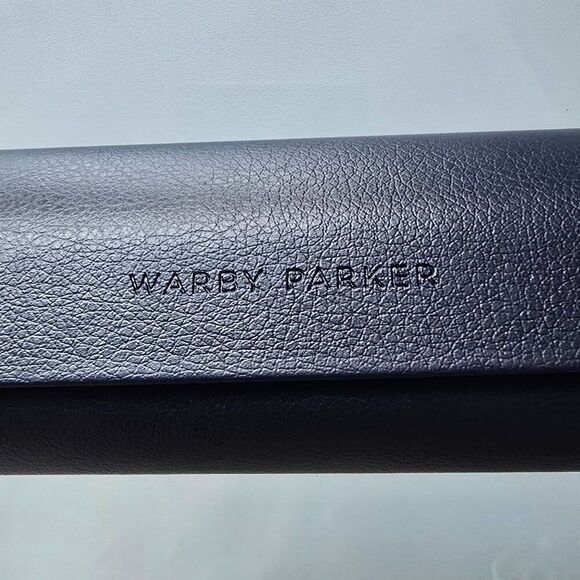 Warby Parker Fletcher W 719 Eyeglasses Frames Black Full Rim Square 57-17-145 main image 7